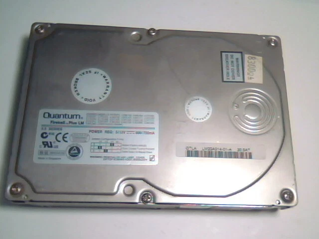 Hard Drive Disk Quantum Fireball Plus LM LM20A014-01-A 20.5AT ALM5 0750