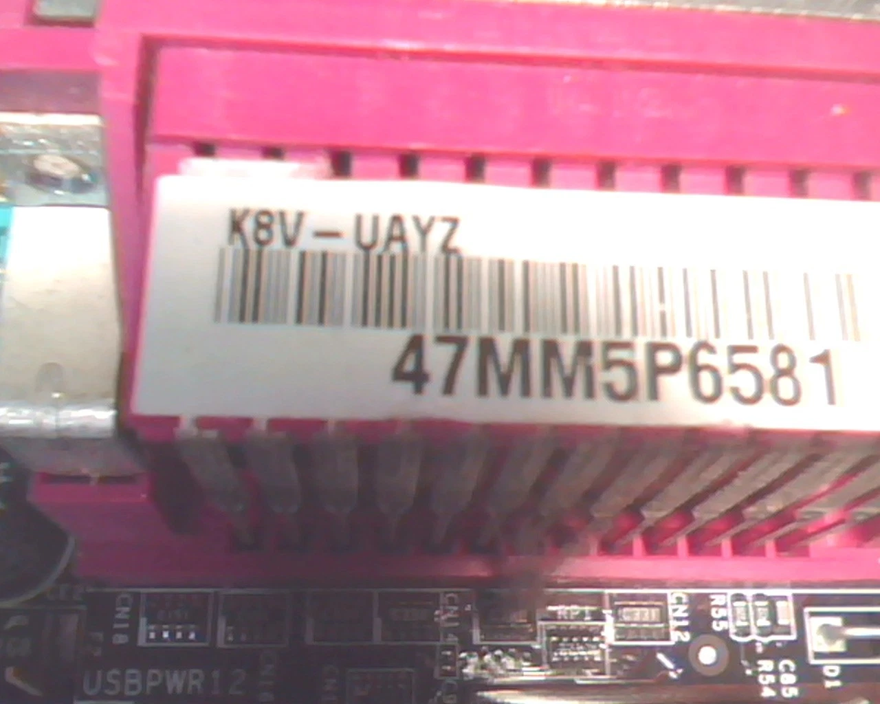 Motherboard Athlon ASUS K8V v1.12 Socket754 754 K8VB1 Athlon K8V-UAYZ AGP - image 4