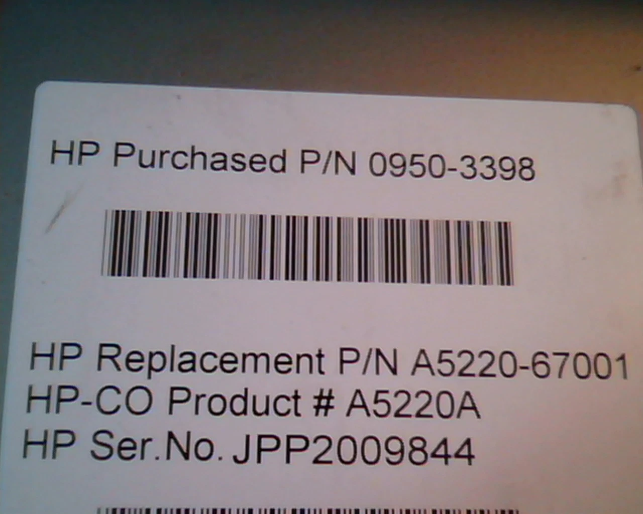 Code DVD-303SKR DVD-303S SCSI 0950-3398 E99677 April1999 Pioneer DVD ROM Drive - image 4