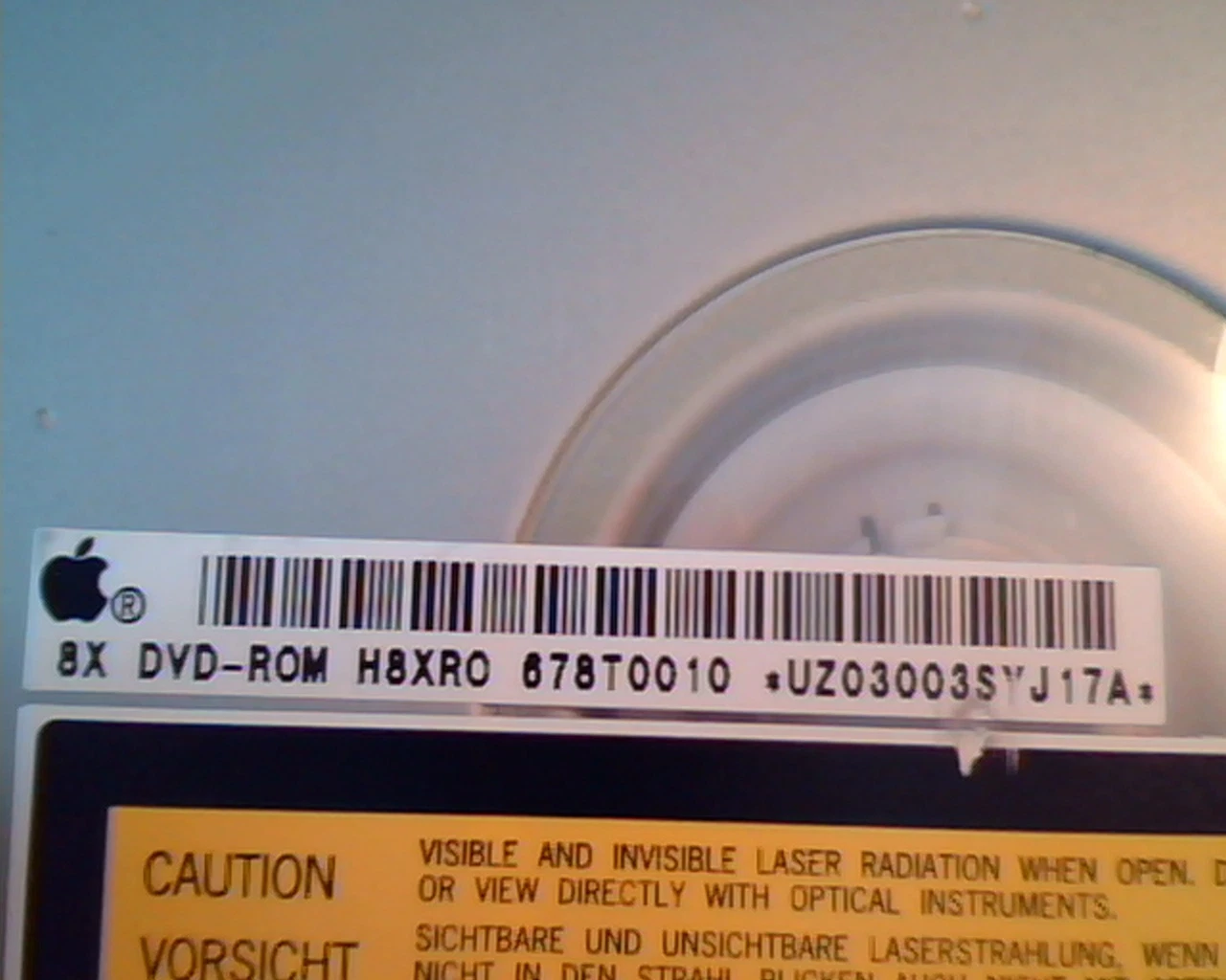 Hitachi DVD ROM GD-7000 AR0 8X H8XRO 678T0010 678-0207 E173792 3892A761 - image 3