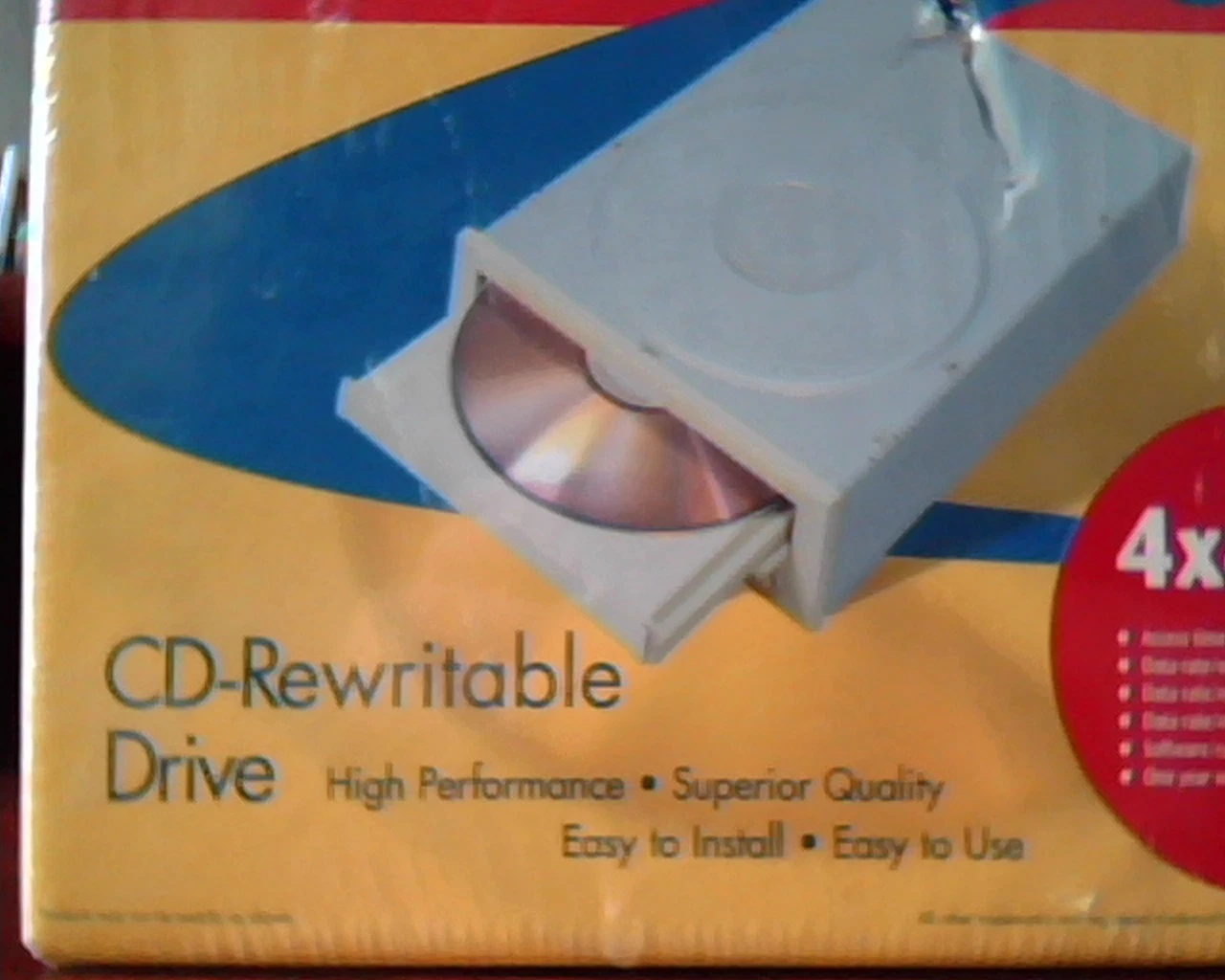 Cicero CD Rewritable Drive 4x4x32 IDE IN THE BOX NEW - image 3
