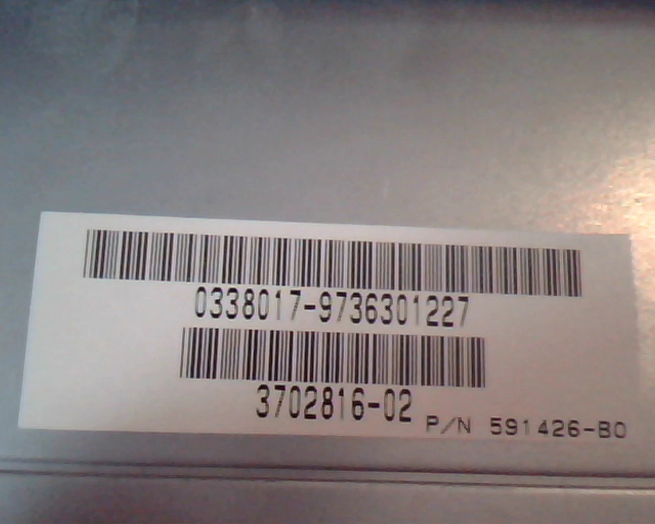 Toshiba CD-ROM Drive XM-2701B 002 SB70409 CJ6AT96-024 Sept1997 SCSI 591426-B0 - image 4