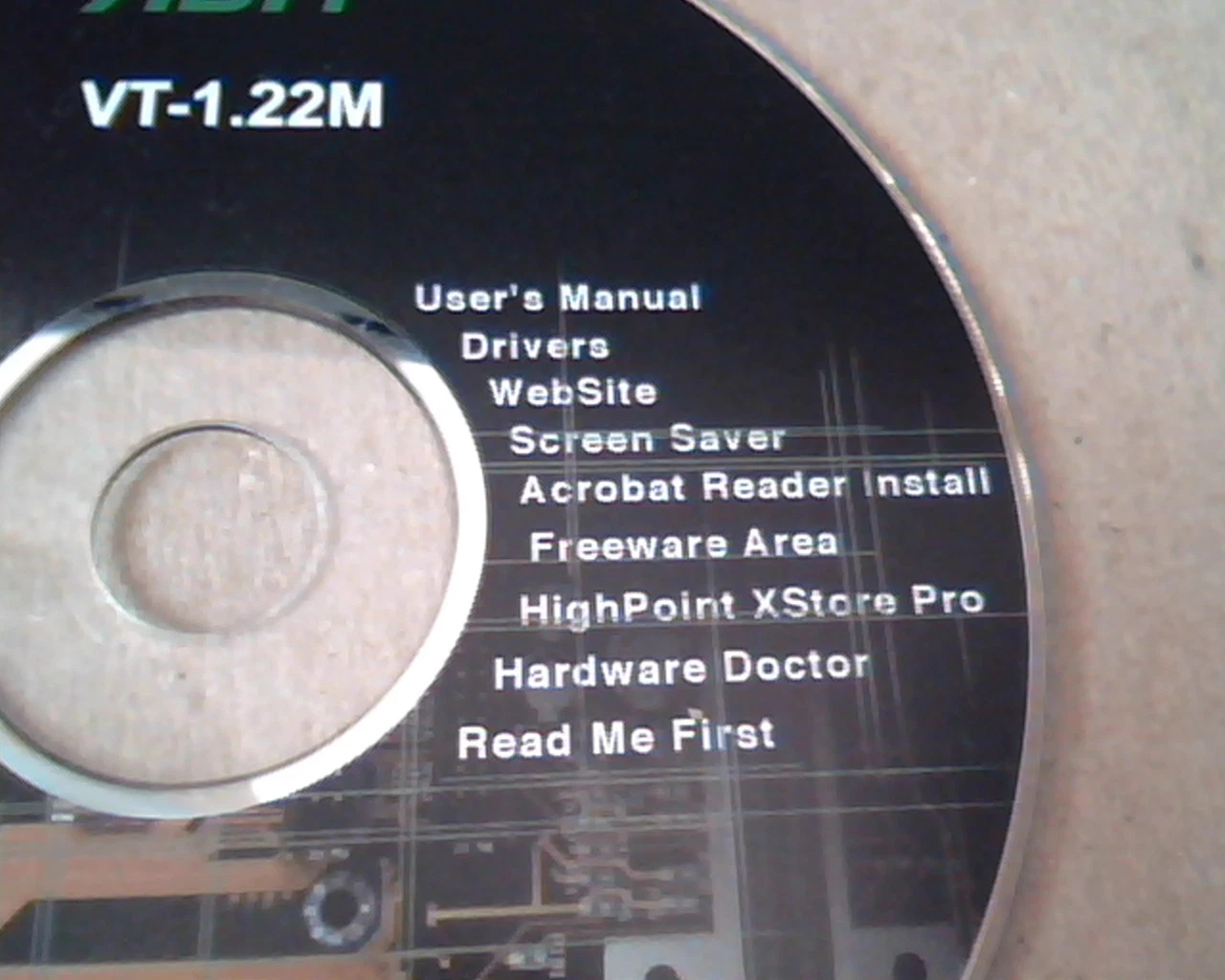 ABIT VT-1.22M: User's Manual, Drivers, Acrobat Reader, HighPoint XStore Pro - image 3