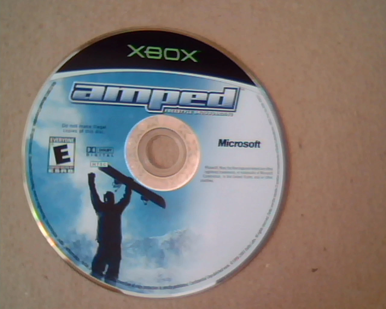 XBOX amped: Freestyle Snowboarding : Microsoft