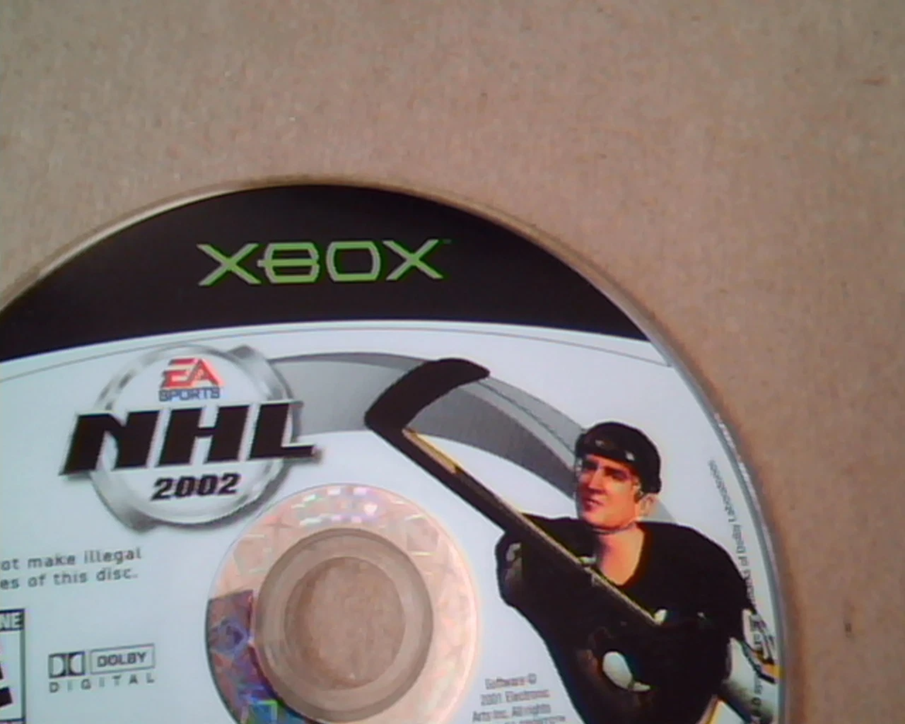 XBOX NHL 2002 - Video Game CD - Microsoft - image 2