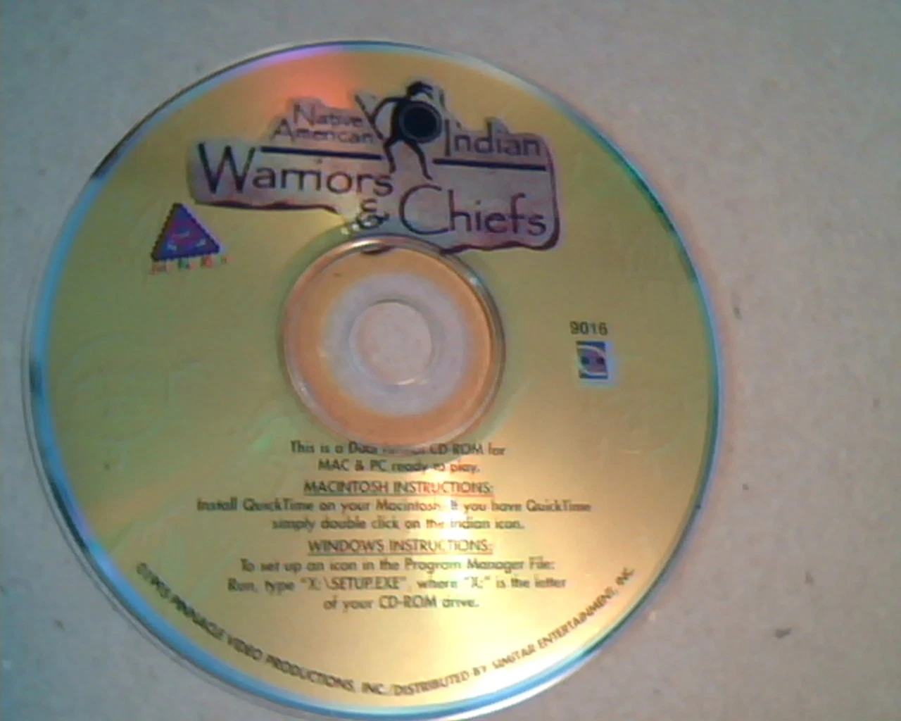Native American Indian: Warriors & Chiefs - CD game: for Macintosh and Windows