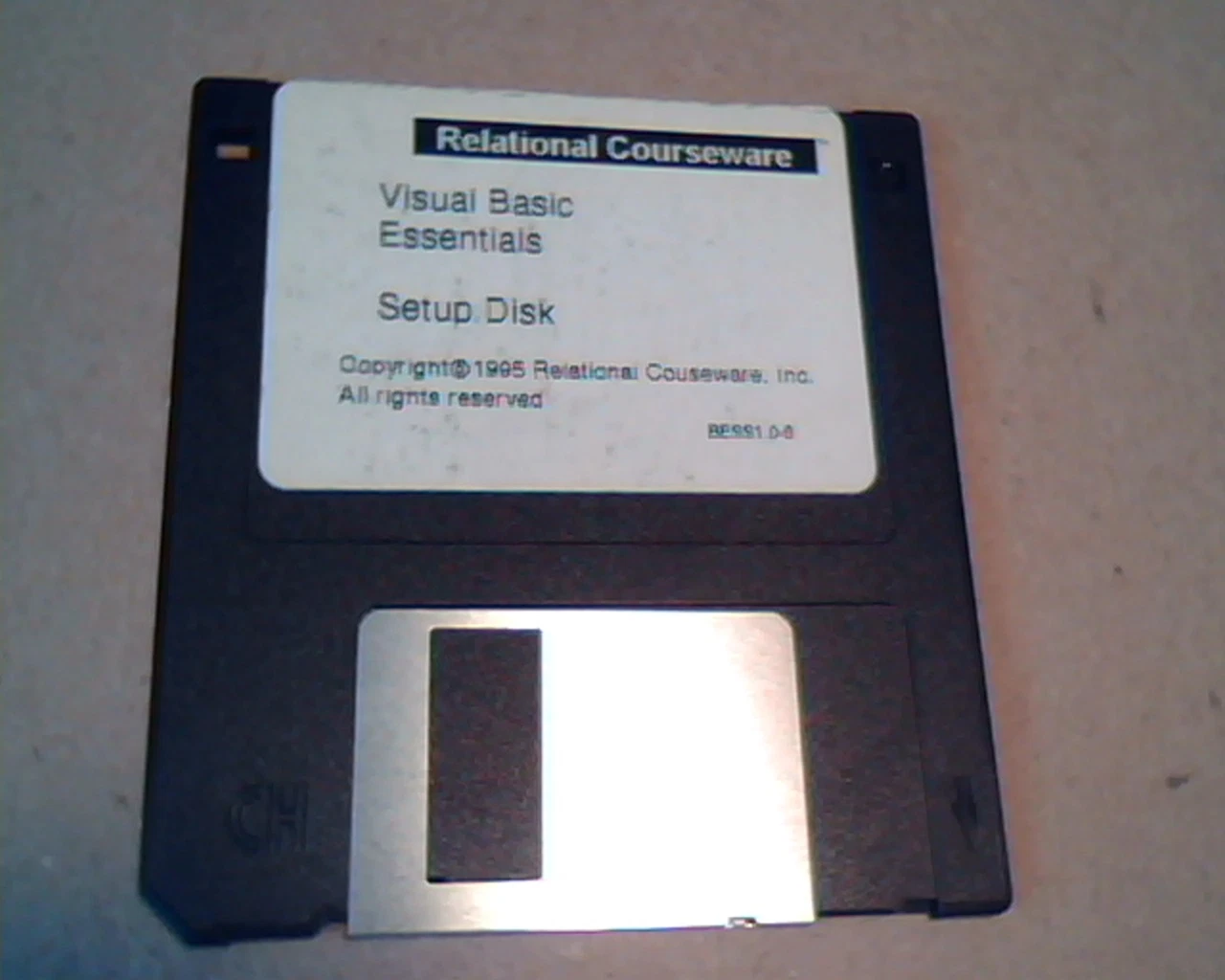 Relational Courseware: Visual Basic Essentials : Setup Disk