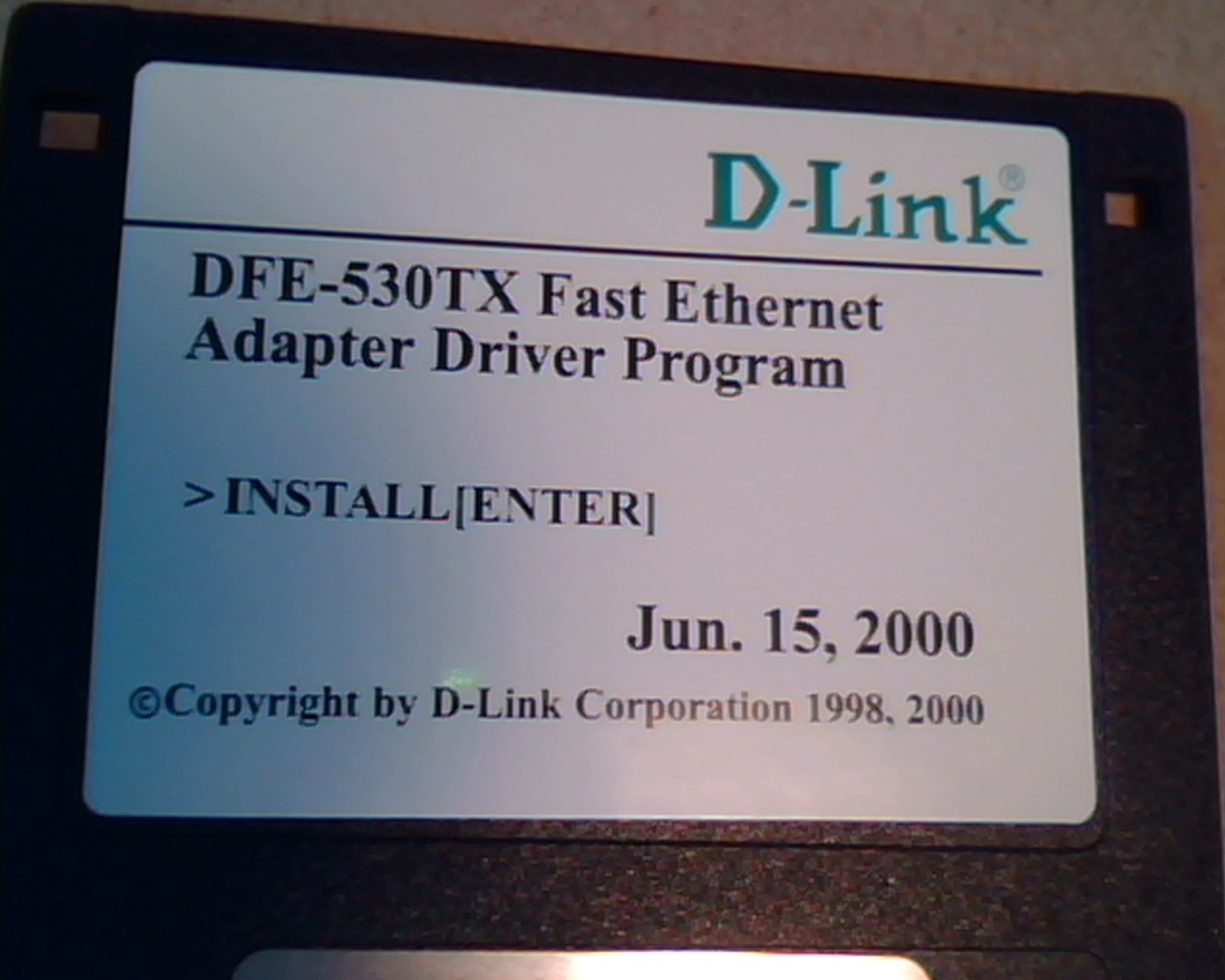 D-Link DFE-530TX+ Fast Ethernet Adapter Driver Program Diskette : June.15.2000 - image 2