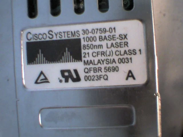 2pcs Genuine Cisco GBIC Transceiver Module 30-0759-01 1000BASE-SX 3200 ontario - image 2