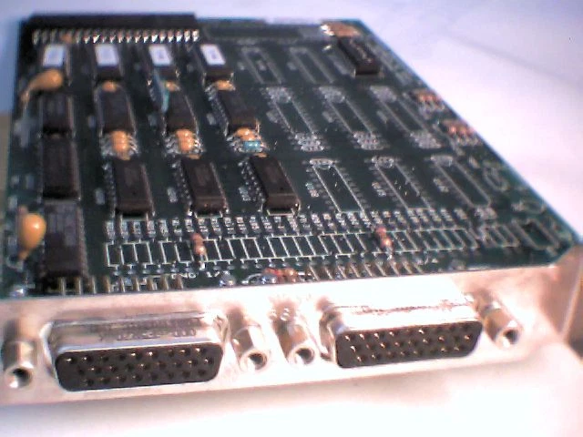 Promptus RS-366A Interface Module 8-bit ISA Network Card PC100400 Rev.A vintage - image 3