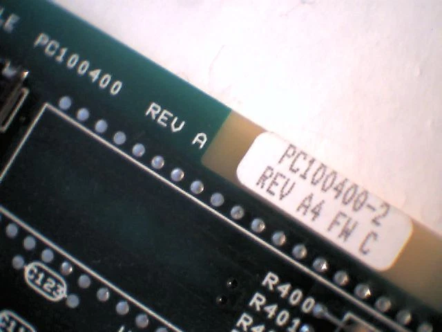 Promptus RS-366A Interface Module 8-bit ISA Network Card PC100400 Rev.A vintage - image 5