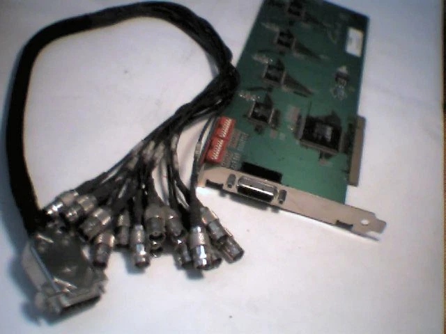 Video Card PCI Video Multi 4x4 V+2001 Plus 16-channel Conexant Fusion 878A BNC