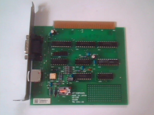 Topcon VS-150 55100 Vintage Card 8-bit ISA