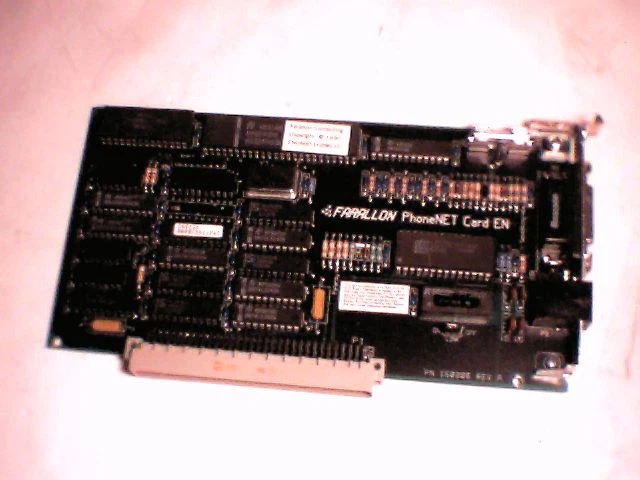 Farallon PhoneNET Card EN Apple Nubus Network Adapter Mac ENCARD 160206 Vintage - image 2