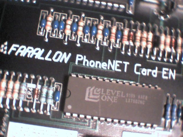 Farallon PhoneNET Card EN Apple Nubus Network Adapter Mac ENCARD 160206 Vintage - image 6
