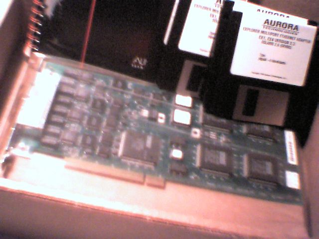 Aurora Explorer Multiport 4-Port PCI Card Ethernet Adapter NIC Sun Solaris SPARC
