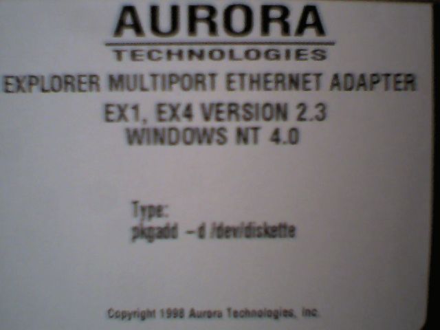 Aurora Explorer Multiport 4-Port PCI Card Ethernet Adapter NIC Sun Solaris SPARC - image 6