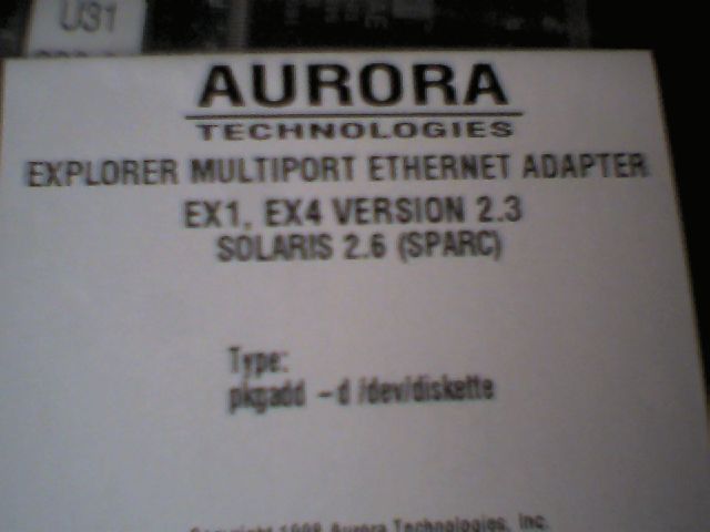 Aurora Explorer Multiport 4-Port PCI Card Ethernet Adapter NIC Sun Solaris SPARC - image 8