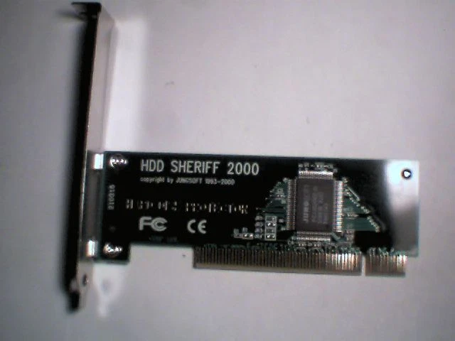 HDD SHERIFF 2000 HARD DISK SECURITY PROTECTION PCI CARD