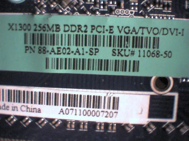 ATI Radeon X1300 256MB DDR2 PCI-E VGA/TVO/DVI-I PCI Express Video Card - image 5