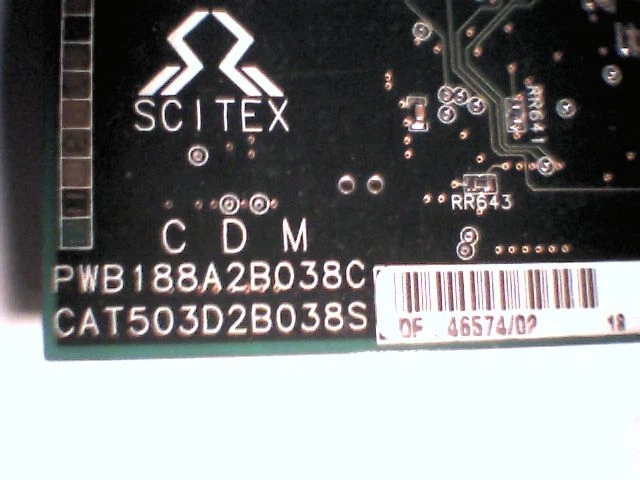 Scitex CREO Kodak 503D2B038S EPF-2B038S-M CDM BRD ASSY - image 6
