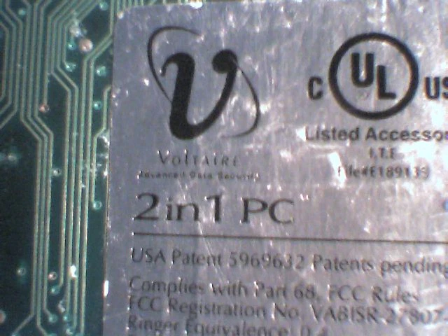 Voltaire Advanced Data Security 2in1 PC PCI card - image 6