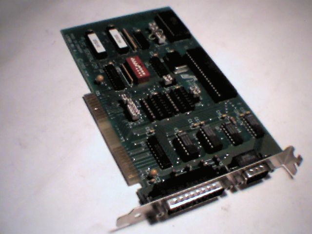 Linear Systems LPC Serial/2A 8-bit ISA Card RS-232 8530 LS7589 AM85C30