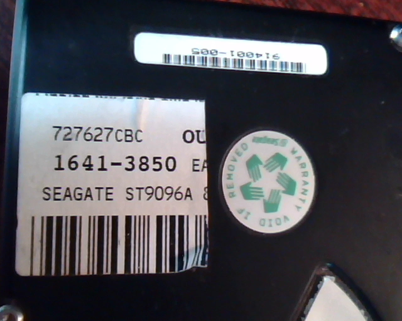 2.5 Hard Disk Drive IDE Seagate ST9096A 1641-3850 914001-005 HDD - image 2