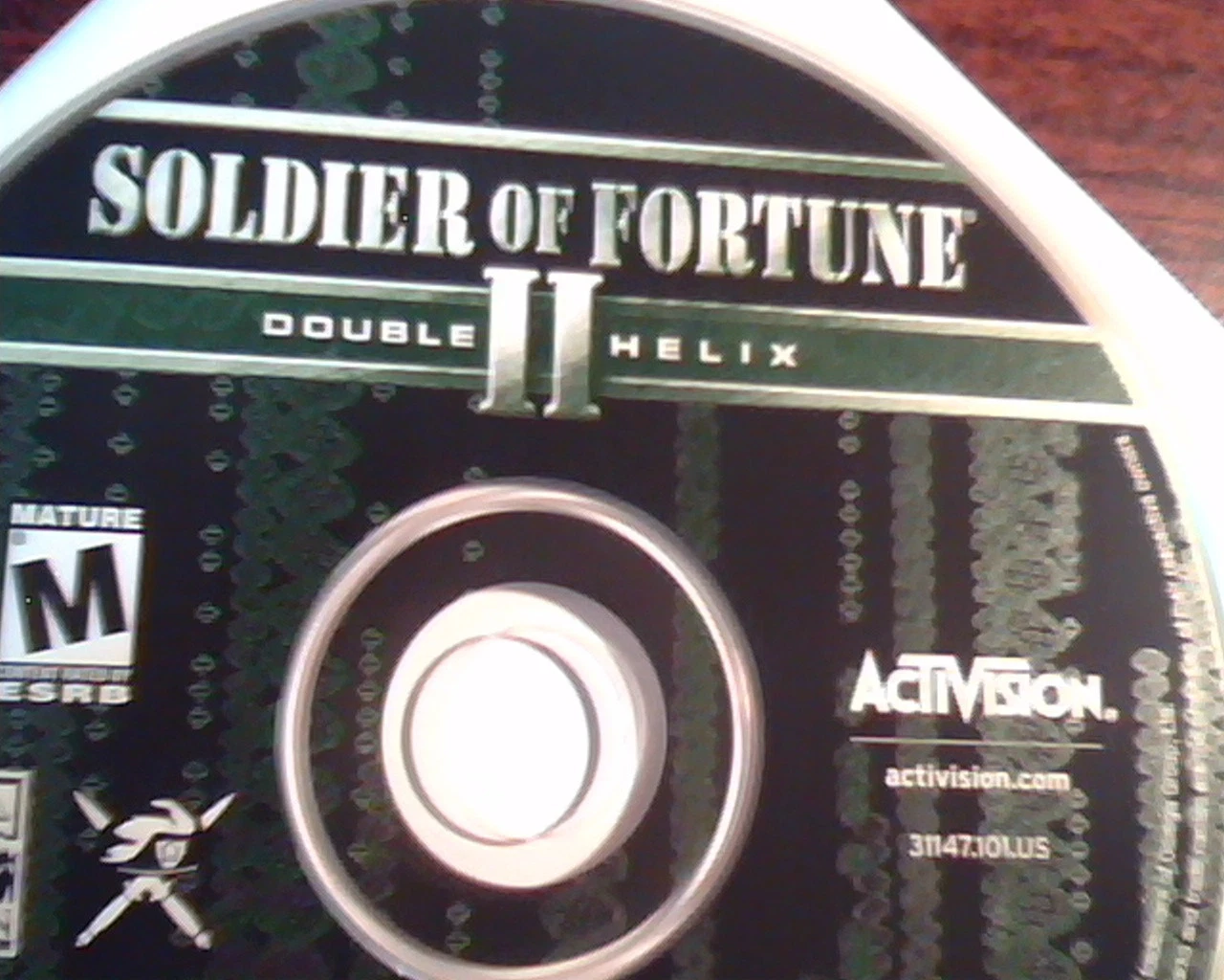 CD Soldier of Fortune Double Helix CD-ROM disc 1 and 2 ActiVision 31147.101.US - image 2