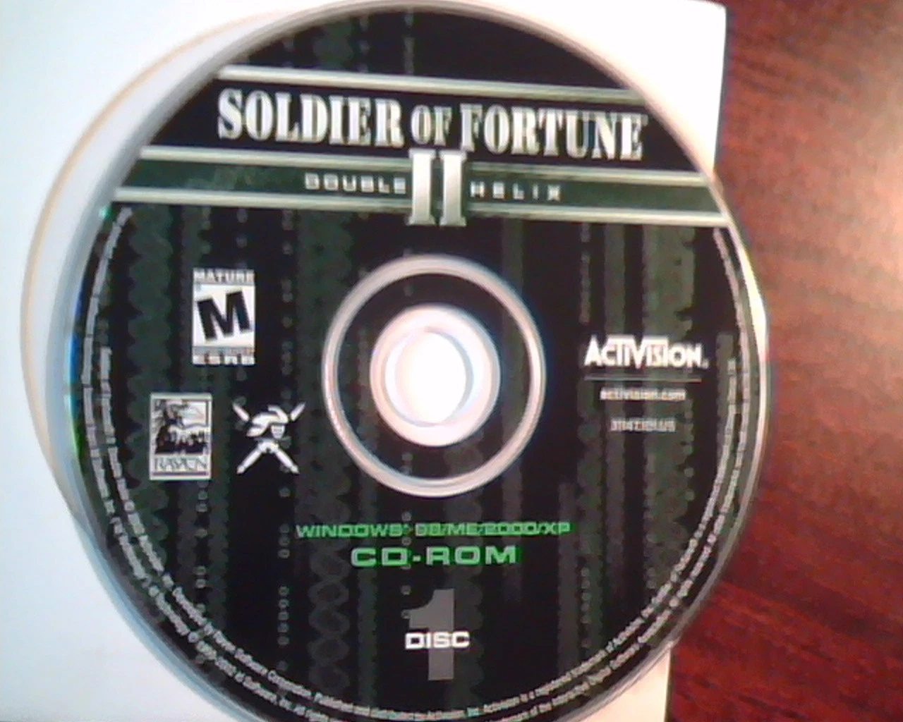 CD Soldier of Fortune Double Helix CD-ROM disc 1 and 2 ActiVision 31147.101.US - image 4