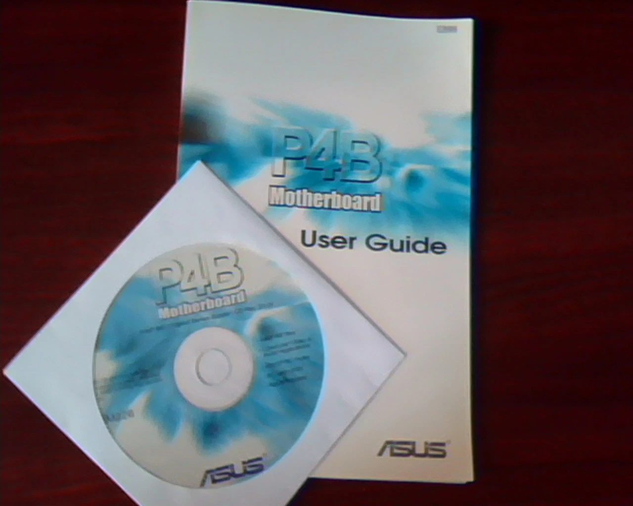 P4B Motherboard User Guide 15-0631690003 Intel 845 Chipset Series Support CD