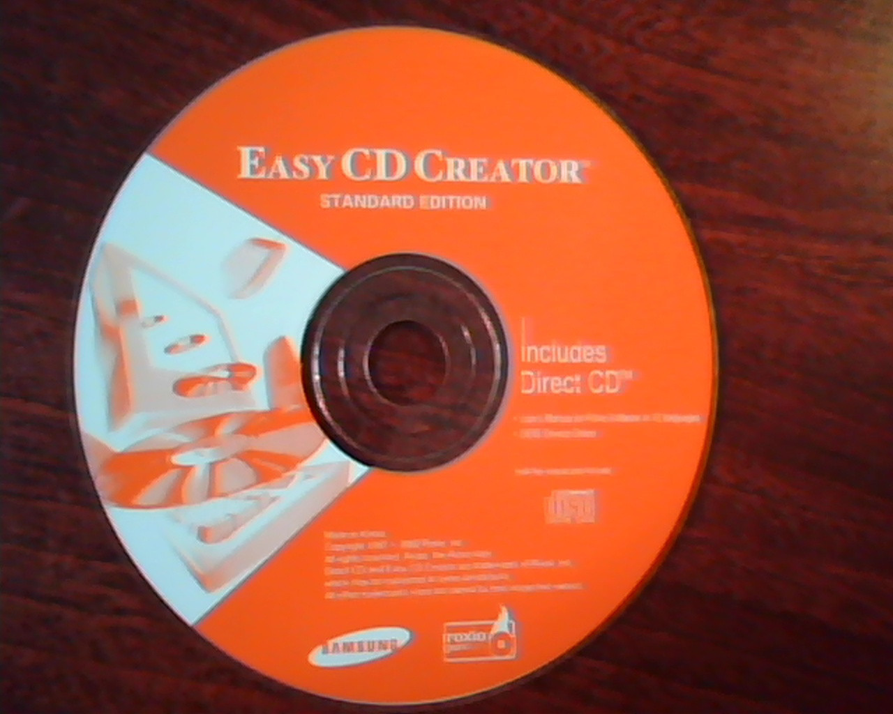 Easy CD Creator Direct CD User Manual Roxio DOS Device Driver Standard Edition
