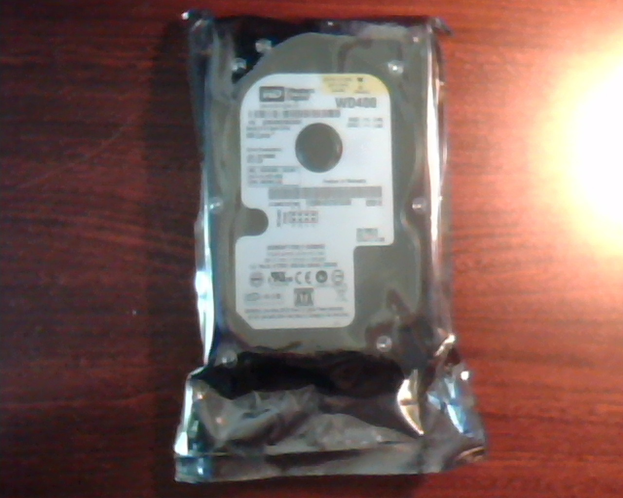 Hard Drive SATA Western Digital WD400BD-23LRA0 WD400 Caviar 39M0143 STILL SEALED