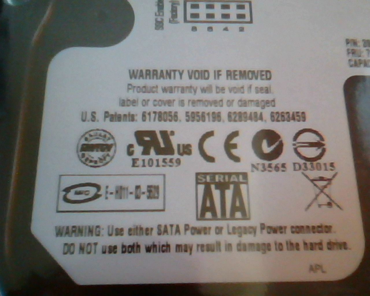 Hard Drive SATA Western Digital WD400BD-23LRA0 WD400 Caviar 39M0143 STILL SEALED - image 4
