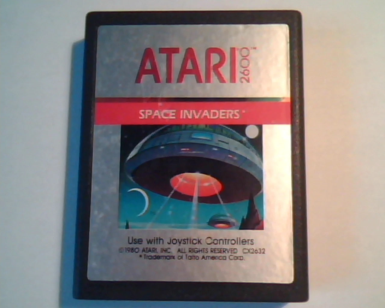 Game Cartridge ATARI 2600 Space Invaders CX2632 1980 Atari