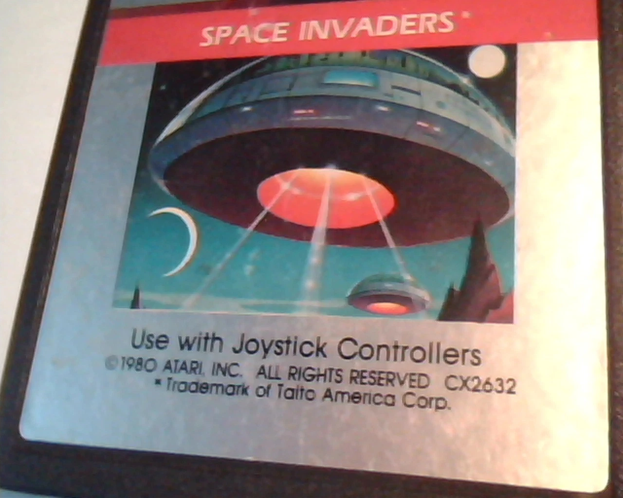 Game Cartridge ATARI 2600 Space Invaders CX2632 1980 Atari - image 2