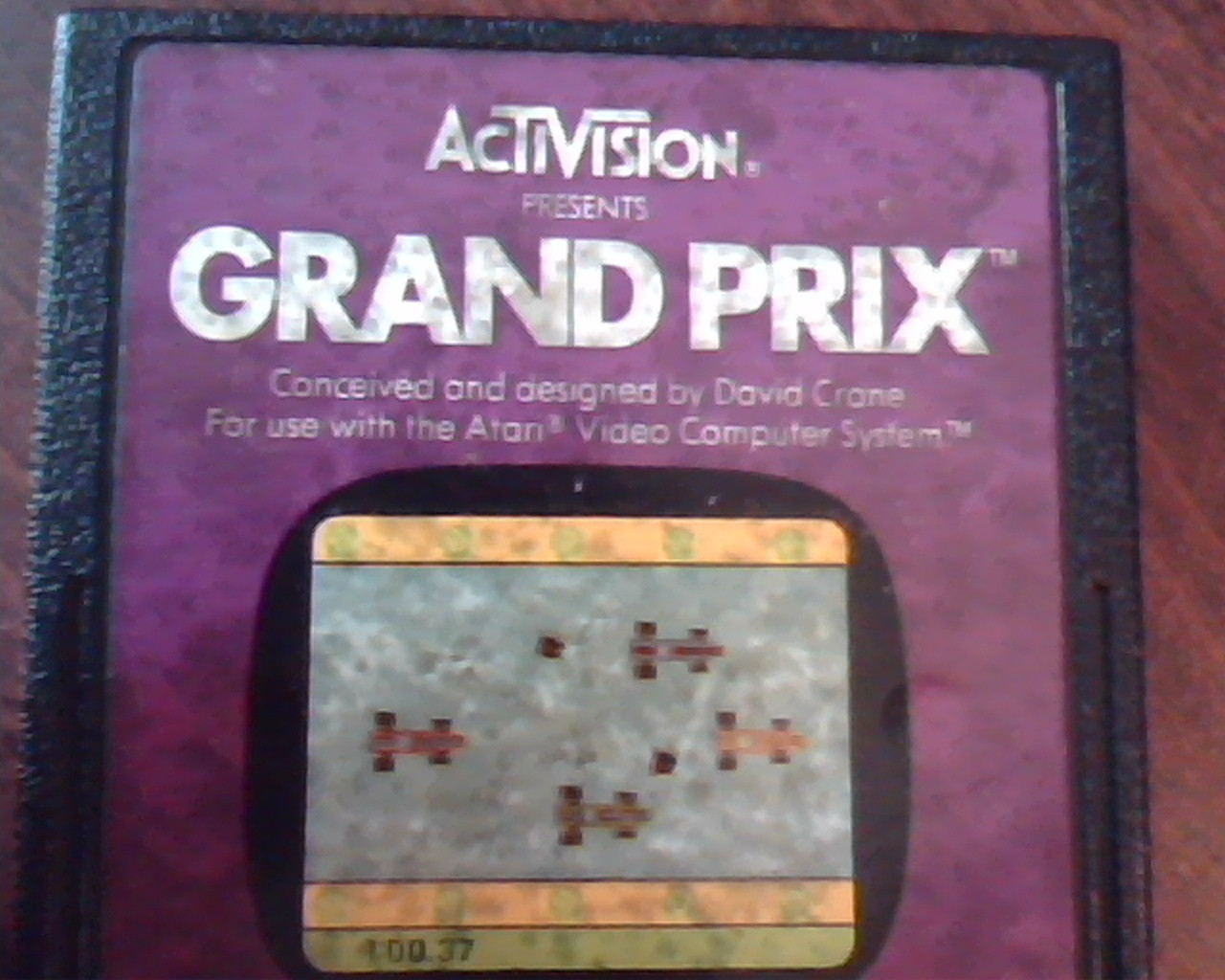 Game Cartridge ATARI ActiVision Grand Prix AX-014 Watkins Glen Le Mans Monaco - image 2