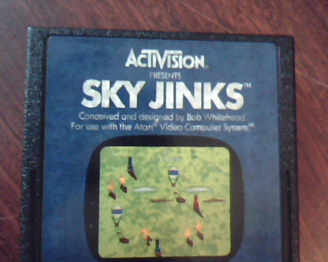 Game Cartridge ATARI ActiVision Sky Jinks AG-019 Polo Grounds Aero Acres - image 2