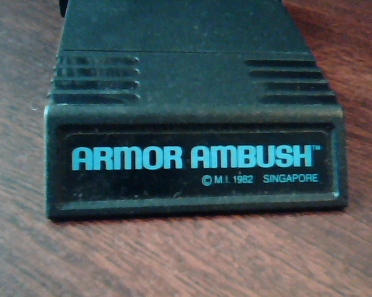 Game Cartridge Program Atari 2600 Armor Ambush MI Mattel