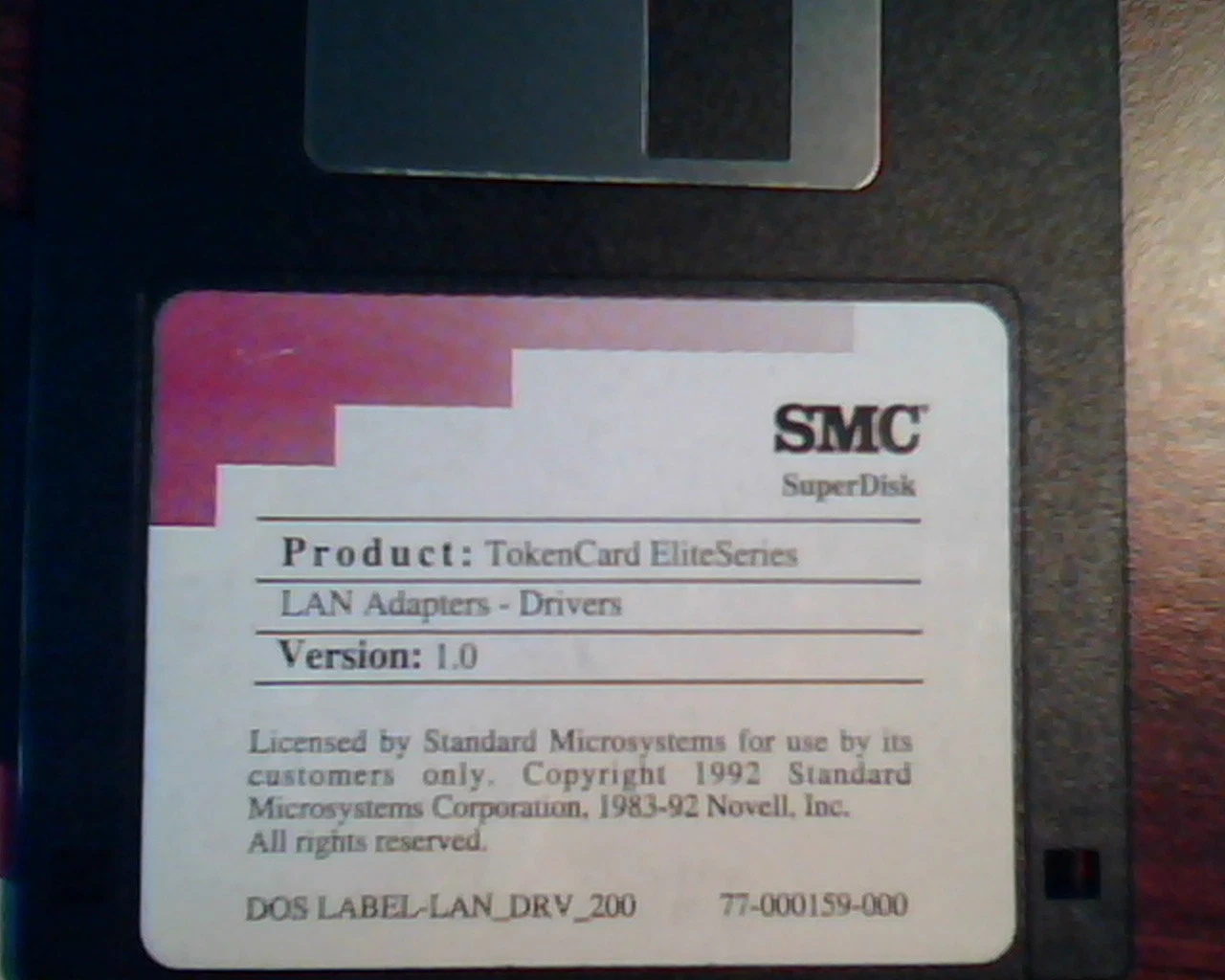 SMC TokenCard EliteSeries Manual Adapters Setup Diagnostics Floppies - UNOPENED - image 5