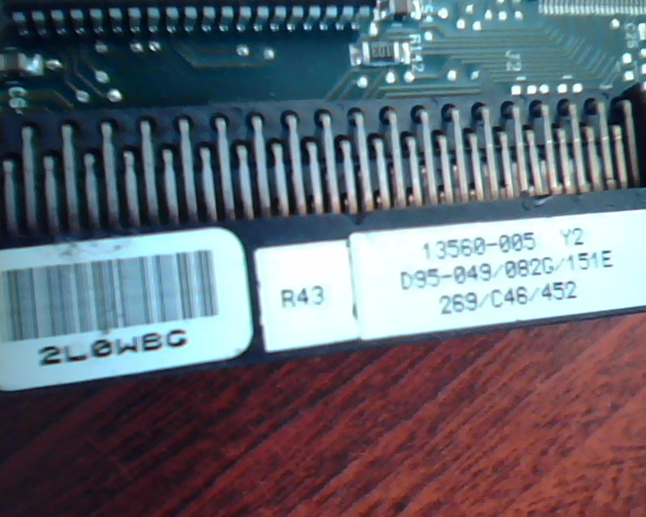 Hard Drive Disk SCSI Conner CFP4207E CFE07 B74N2.28 AV55124 DX91F7N 9542 - image 3