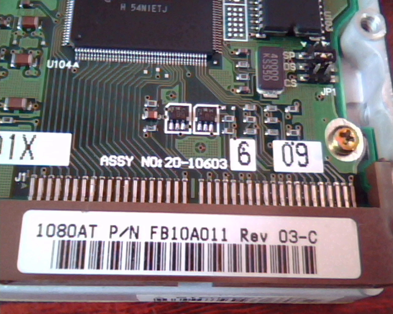 Hard Disk Drive IDE Quantum FB10A011 03-C 1080AT 03-E FB10A02H A1M05 3.5 Apple - image 3