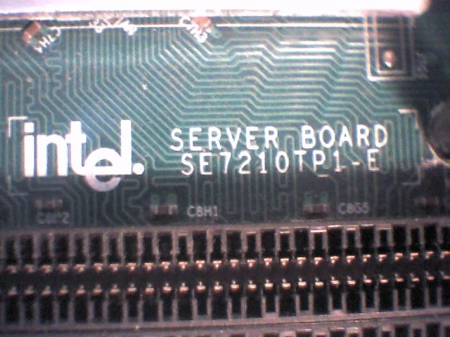 Motherboard P4 Socket PGA478 Intel Server Board SE7210TP1-E with CD and IO plate - image 3