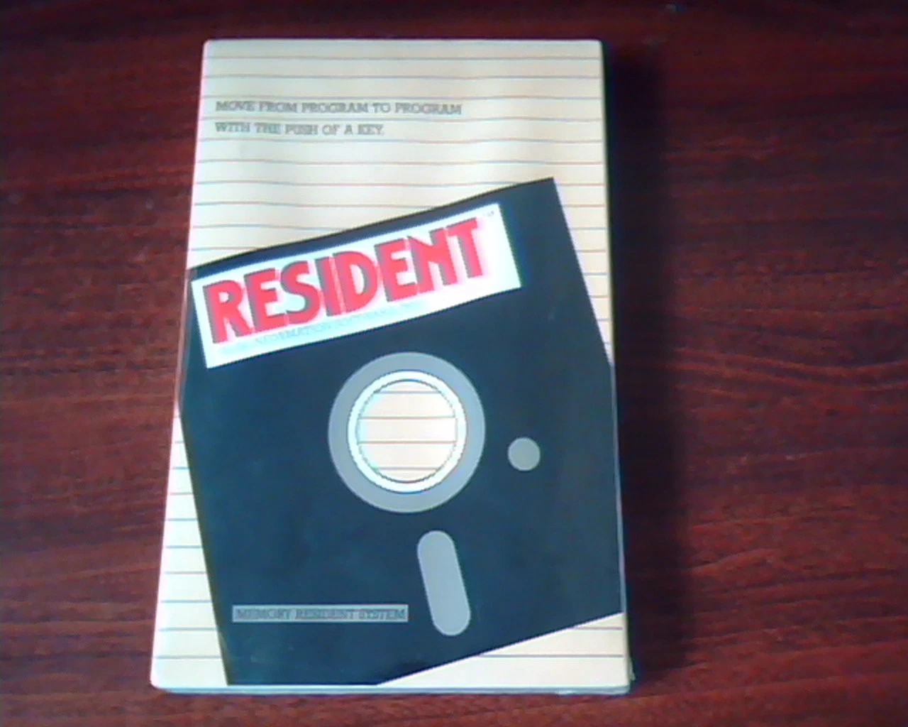RESIDENT from Information Software Memory Resident System UNOPENED floppy