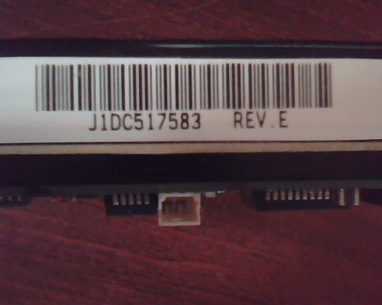 Hard Disk Drive IDE Samsung SHD-3062A 120MB Rev E J1DC517583 - image 2