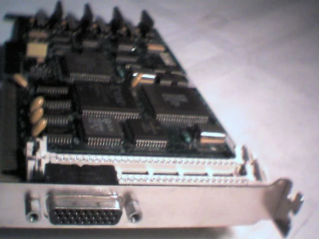 TIL Systems 50236-027 KCAR vintage ISA Card 26-pin "D" connector X.25 Serial - image 3