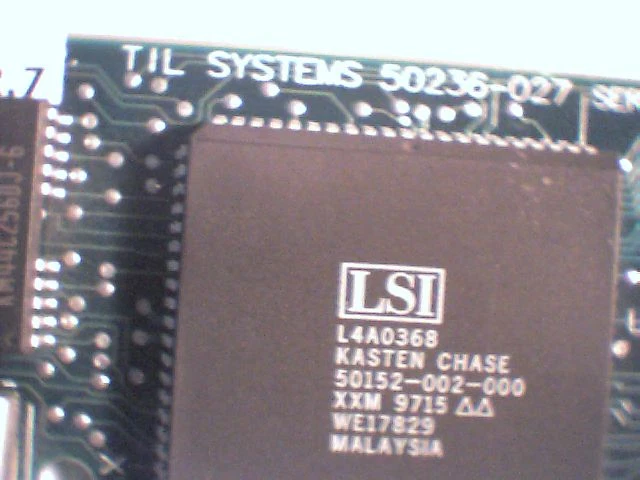 TIL Systems 50236-027 KCAR vintage ISA Card 26-pin "D" connector X.25 Serial - image 4