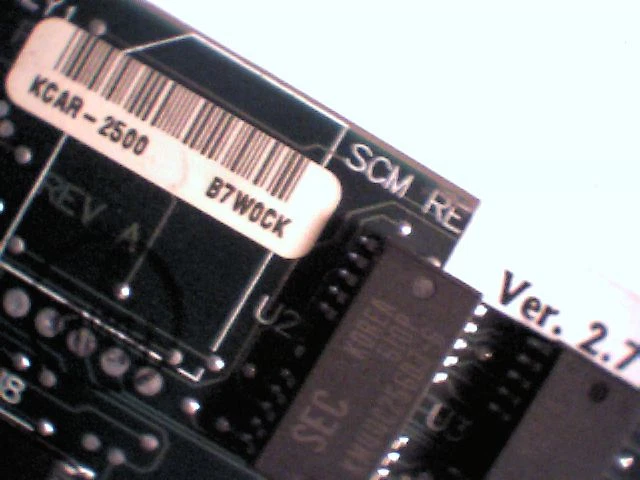 TIL Systems 50236-027 KCAR vintage ISA Card 26-pin "D" connector X.25 Serial - image 5