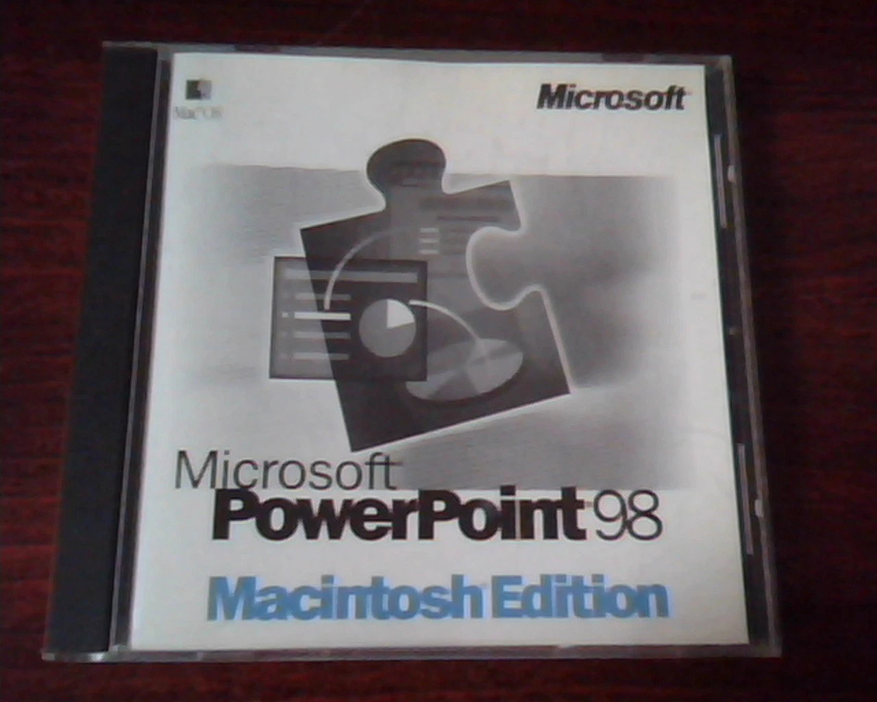 CD Microsoft Powerpoint 98 Macintosh Edition Mac OS WITH Cd key X03-63446 - image 2