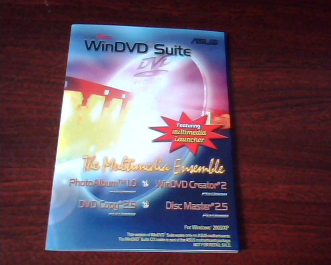 ASUS WinDVD Suite interVideo PhotoAlbum 1.0 Creator DVD Copy Master M579